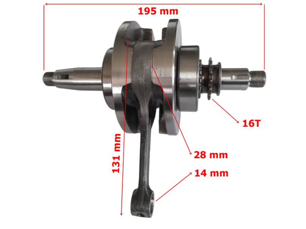 Bajaj Di̇scover 125 Krank Komple