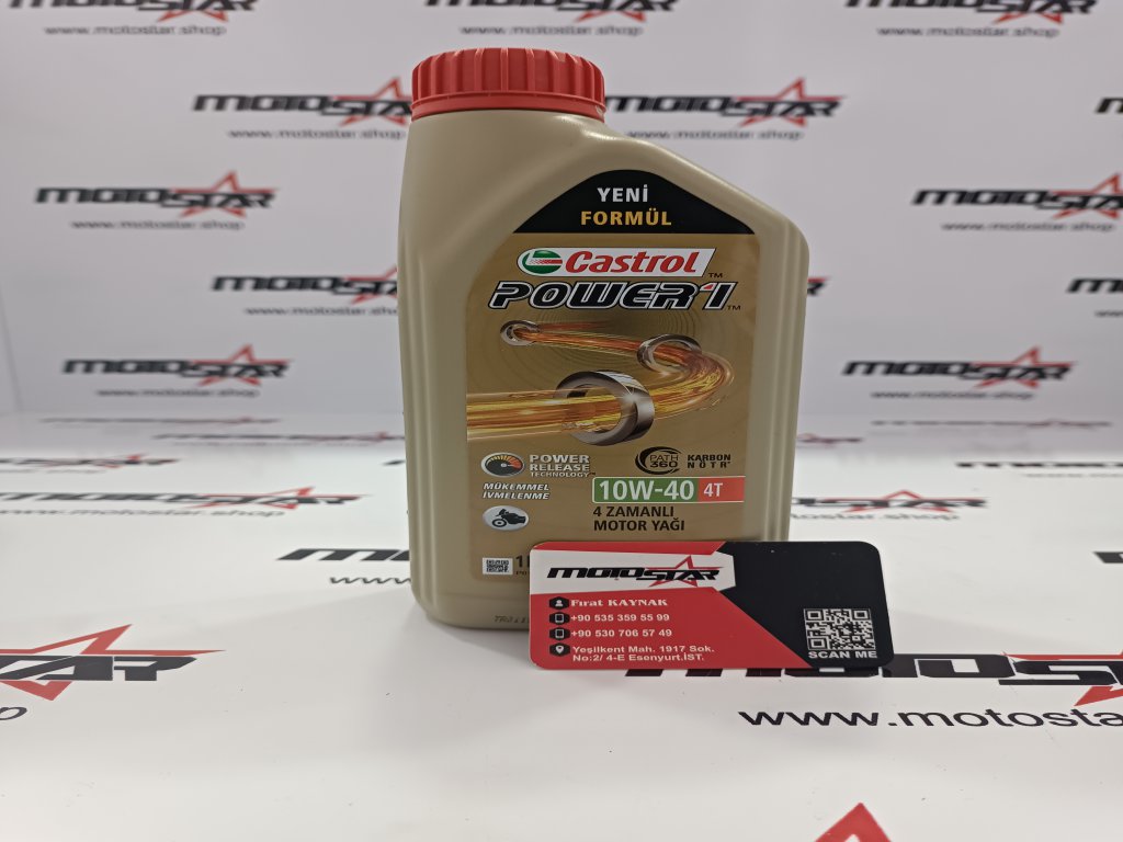 Castrol Power 1  10w40 4T.... 1LT 