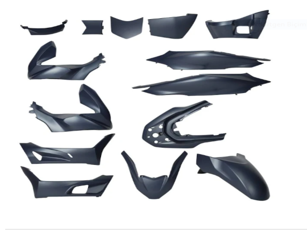 Honda Pcx 2020 - 2024 Gümüş Mavisi Kaporta Seti