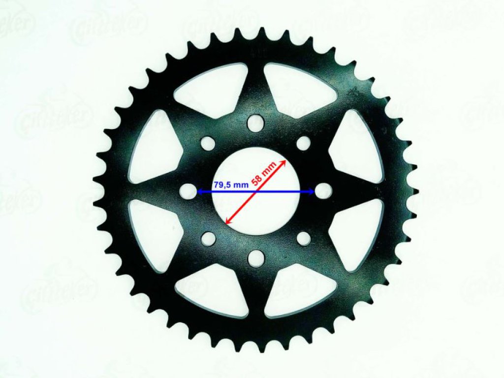 Ktm Duke 125 (  2011 - 2013 ) Arka Di̇şli̇ 41 T