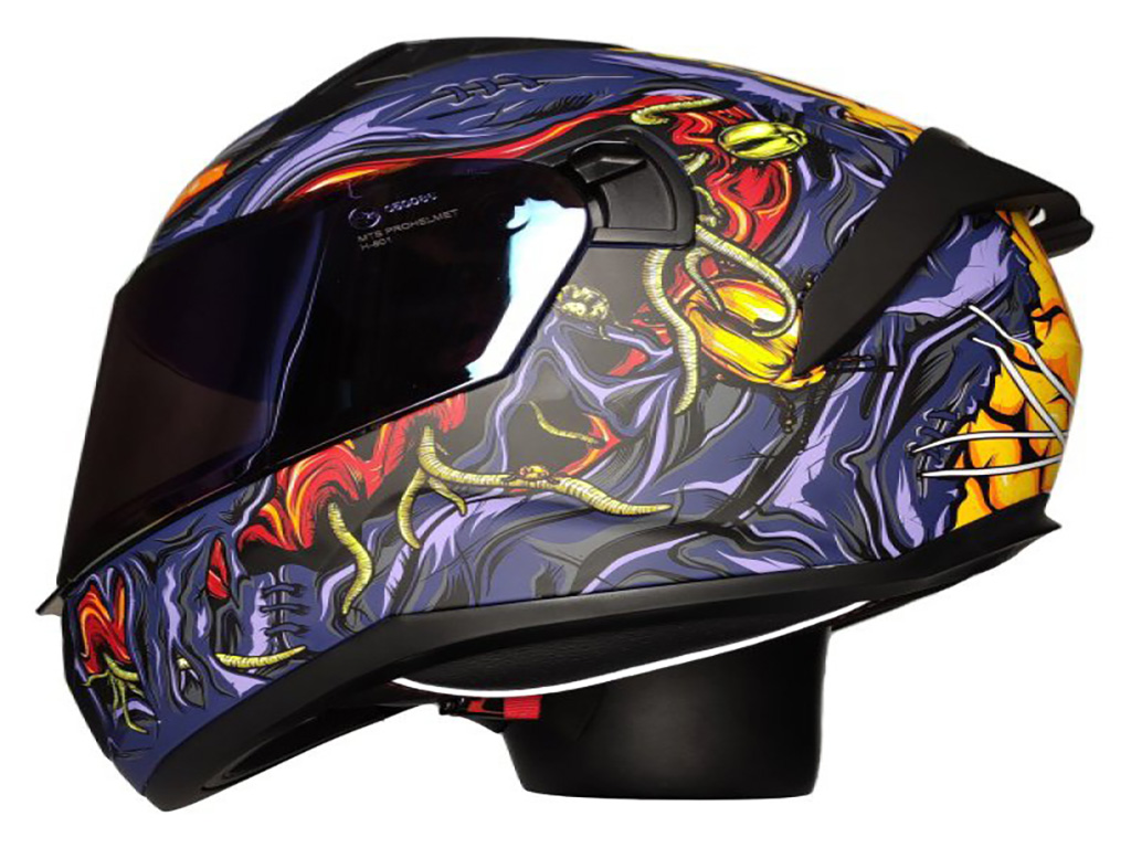 Mts kask fullface güneş vizörlü